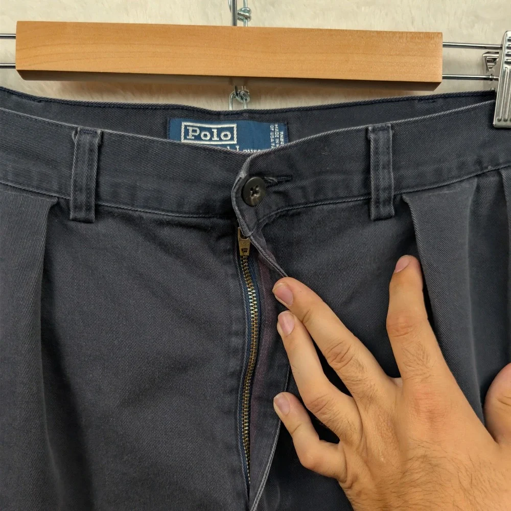 VTG Polo Ralph Lauren Shorts Men's 36 Gray 9